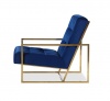 Liang & Eimil Nova Marine Blue & Gold Occasional Chair