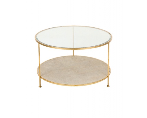 Asscher Diamond Coffee Table with 2 Side Tables